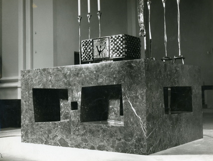 Marienkirche Altar und Zubehör